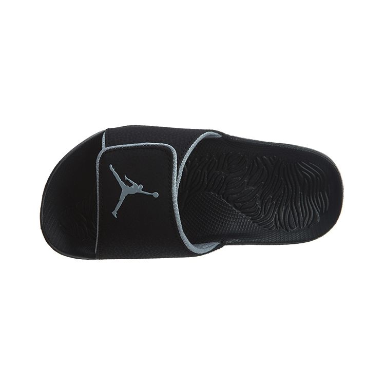 Jordan Hydro 6 Kids Slippers Kids Slippers Black White 881476-011