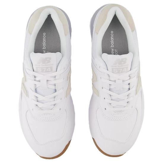 New Balance 574 Greens V2 White Women Casual shoes WG574WT