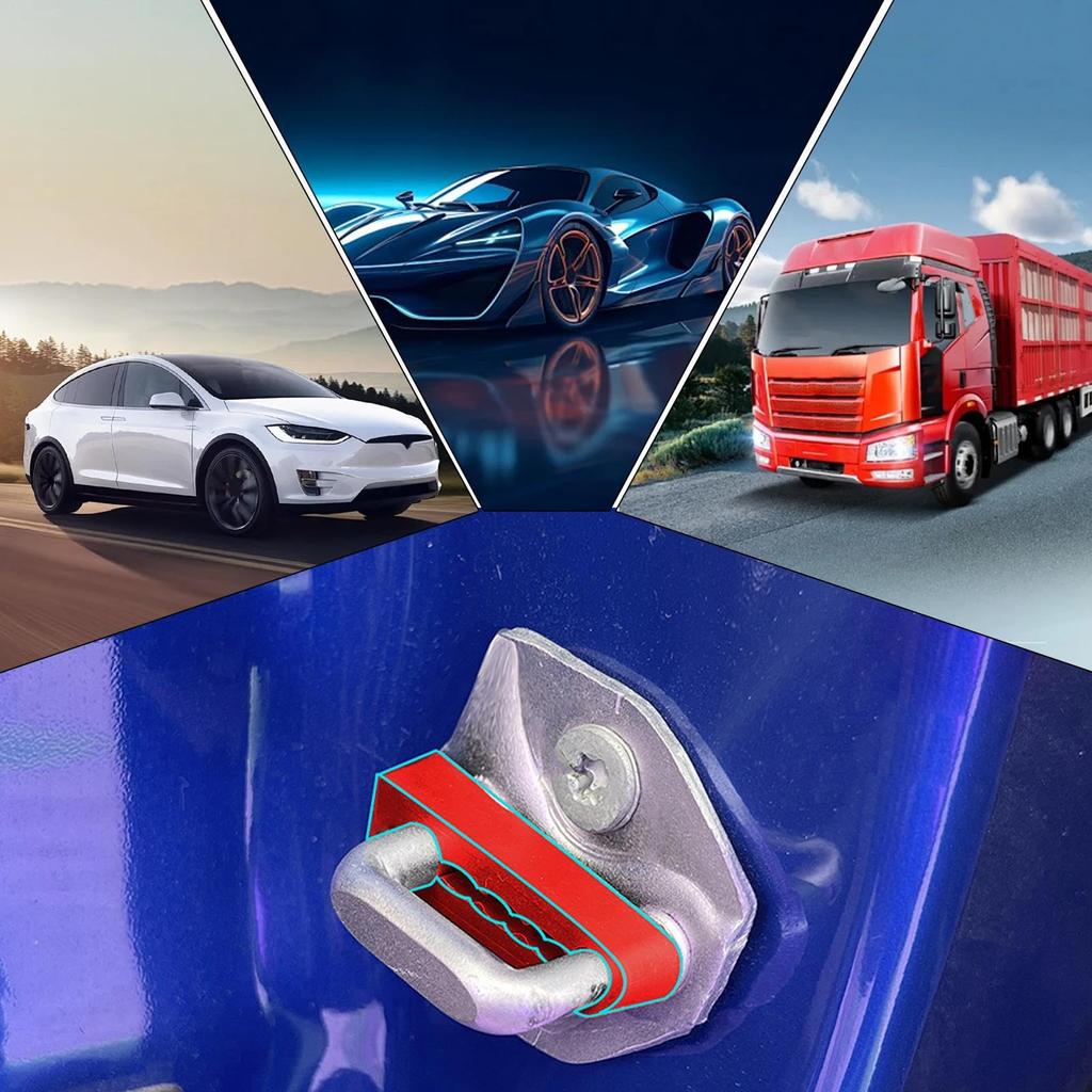 Silencer for Door Lock, Door Lock Noise Reducer Damper, Door Lock Silencer Shock Absorption