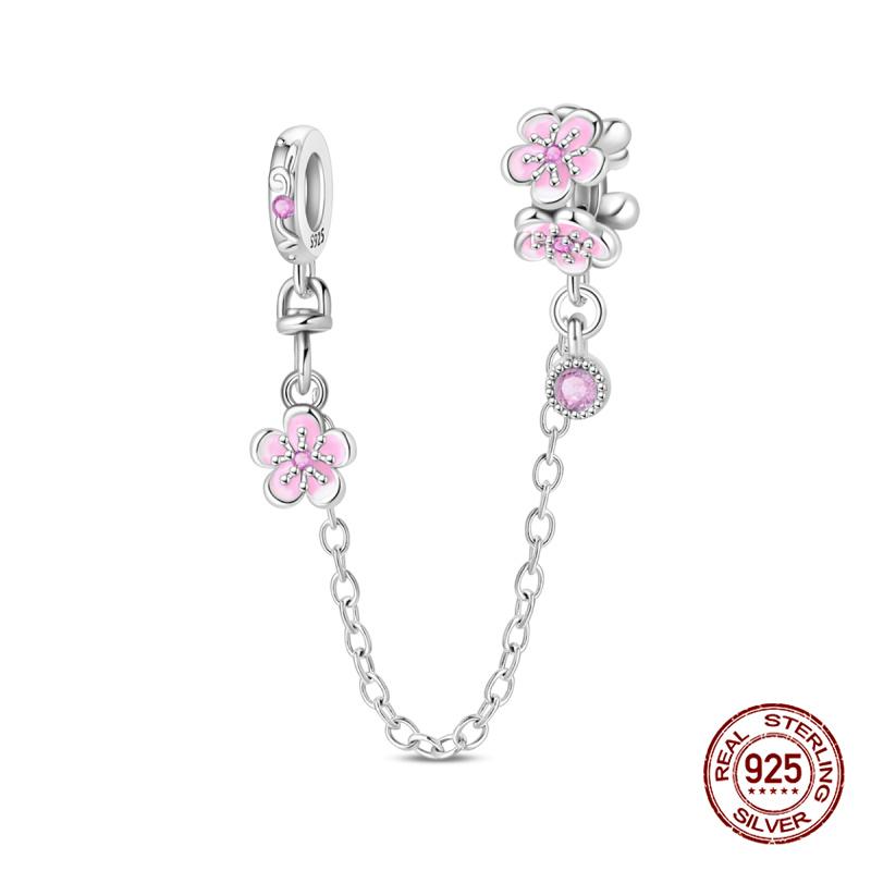 Original Charms Copper Summer Coconut Grove Holiday Charm Fits 3Mm Original Bracelet For Women Diy Jewelry Gifts New In