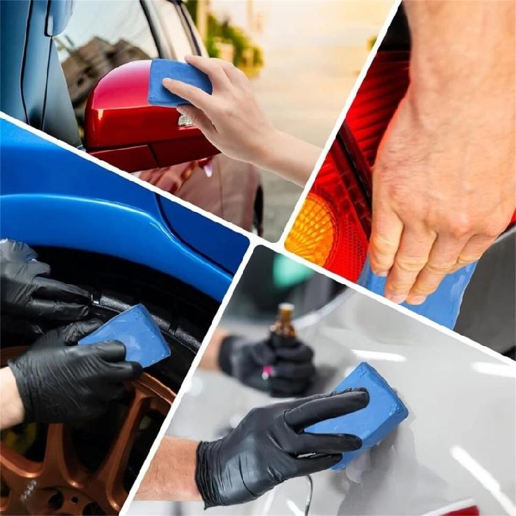 Deep Clean Auto Detailing Clay Non Abrasive Paint Cleaning Compound Auto Detailing Clay Sponge for Paint Contaminant