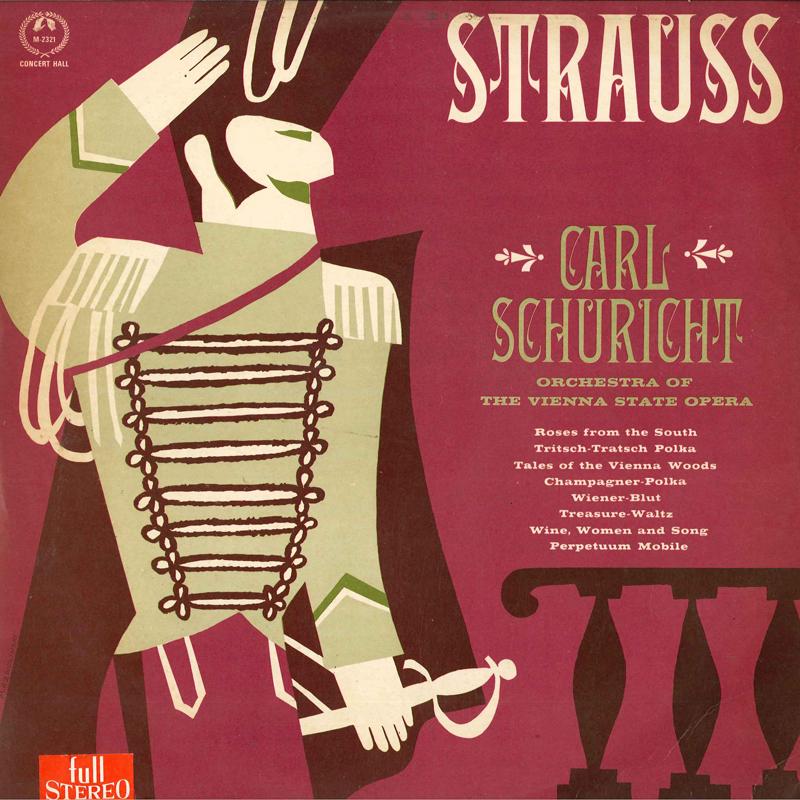 

LP Record CARL SCHURICHT(COND.)/ORCHESTRA OF - Strauss-festival With Schuricht M2321 CONCERTHALLSOCI Japan Classical Used
