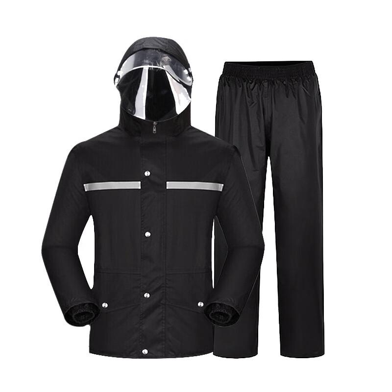 High-Visibility Reflective Waterproof Rain Suit