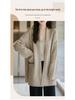 French Retro Mid-Length Cashmere Cardigan - Loose, Comfortable & Versatile Sweater Coat