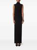 Spot Women's Clothing New Turtleneck Sleeveless Hip Skirt Halter Cape Design Sexy European and American Dress Women