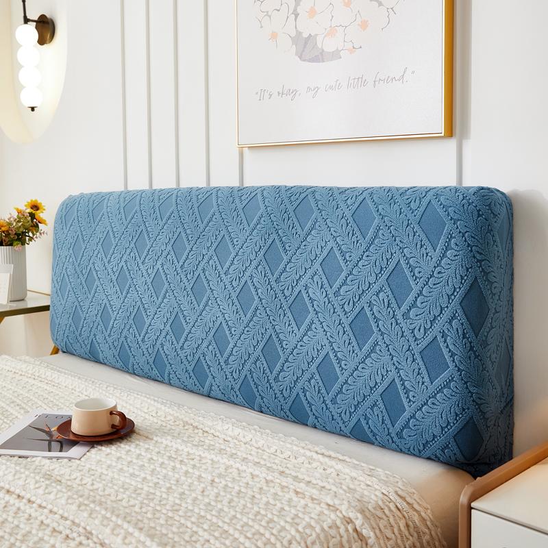 

Эластичный чехол на изголовье кровати, полный, размера Queen, King, пылезащитный чехол-защита изголовья кровати, моющийся жаккардовый чехол-накидка на изголовье 120cm X 60cm