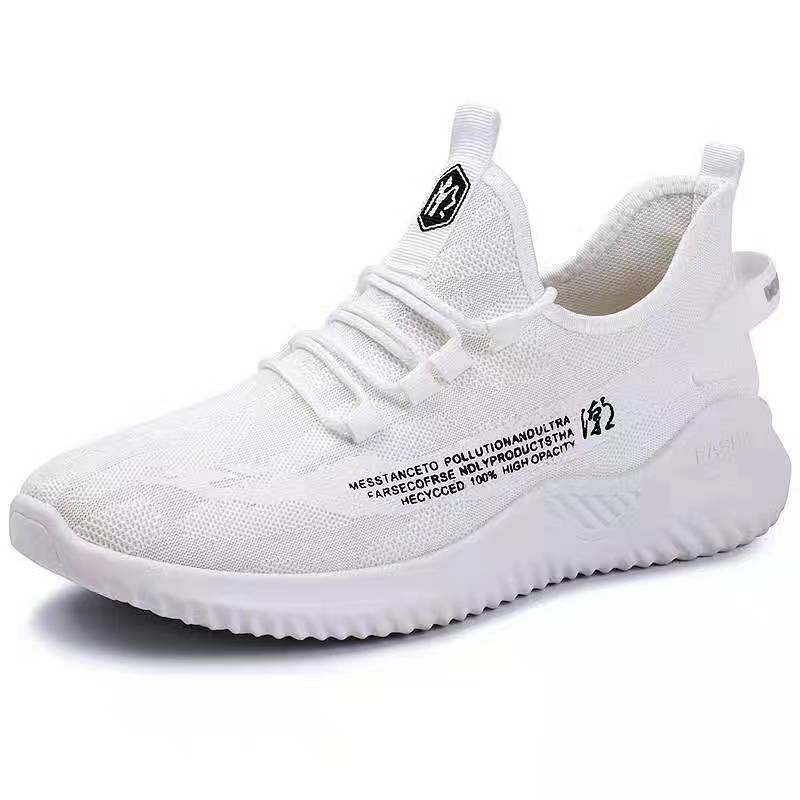 Stock Men's Shoes Four Seasons New Versatile Lightweight Casual Shoes Breathable Soft-soled Sports Running Shoes Men