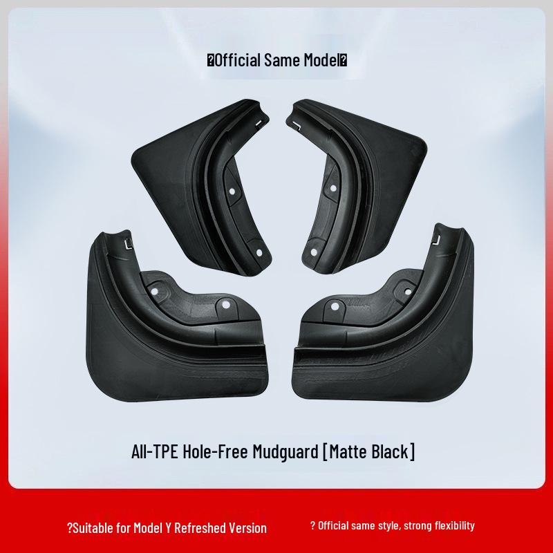 Tesla Model Y 25 Refresh Front Tire Mudguards - Original Style