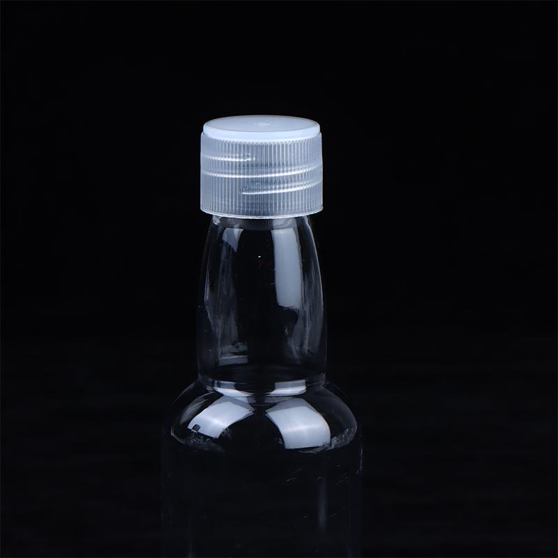 Mini Plastic Drink Bottles 10Pcs 50ML Leakproof Portable Liquor Juice Containers for Daily Use Travel Picnic