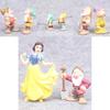 Delightful Set Of 8 Princess Snow White And Seven Dwarfs Action Figures For Kids