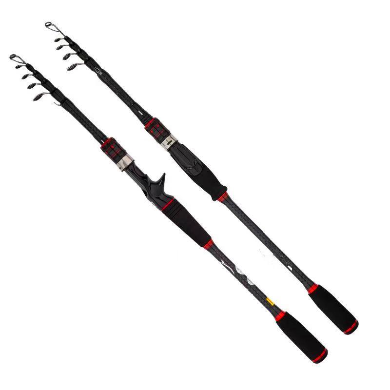 Telescopic Carbon Sea Fishing Rod: Portable & Lightweight, Multi-purpose Lure Rod