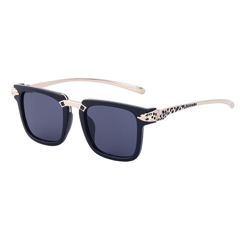Retro Leopard Recommended Sunglasses Men'S Outdoor Driving Sunglasses Men'S Glasses