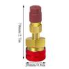 1/2Pcs Prevent Leakage Refrigerant Quick Couplers Kit  Car Air Conditioner