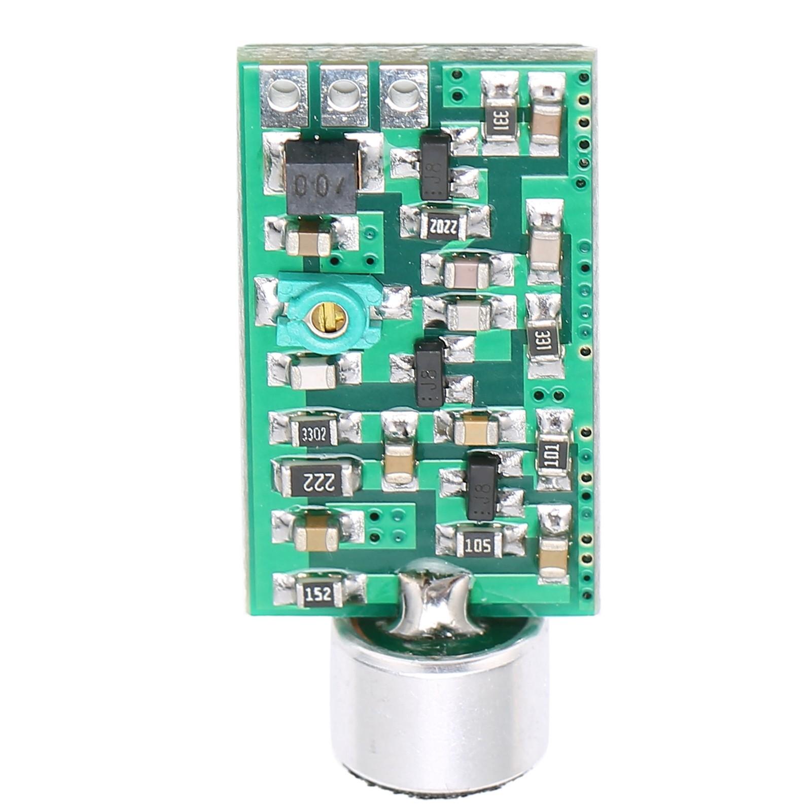

Audio Transmitter Module Mini Wireless Microphone Pickup V4.0FM Emission MIC Core Board 0.7‑9V зелений