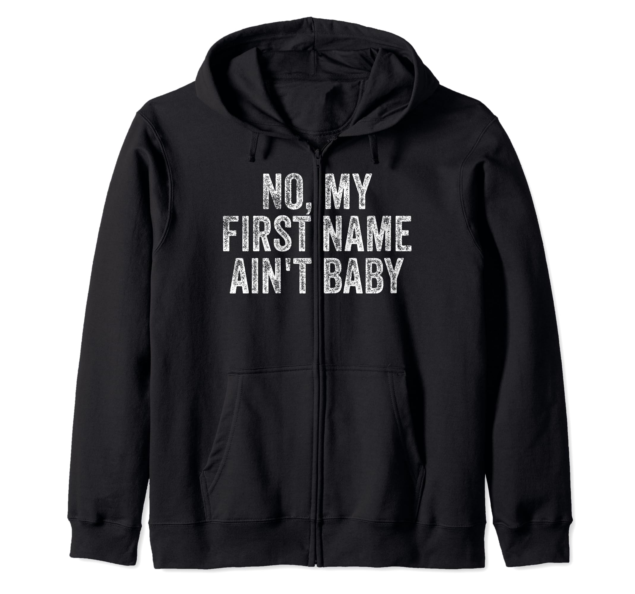

No My First Name Baby Zip Parka Ain t чорний