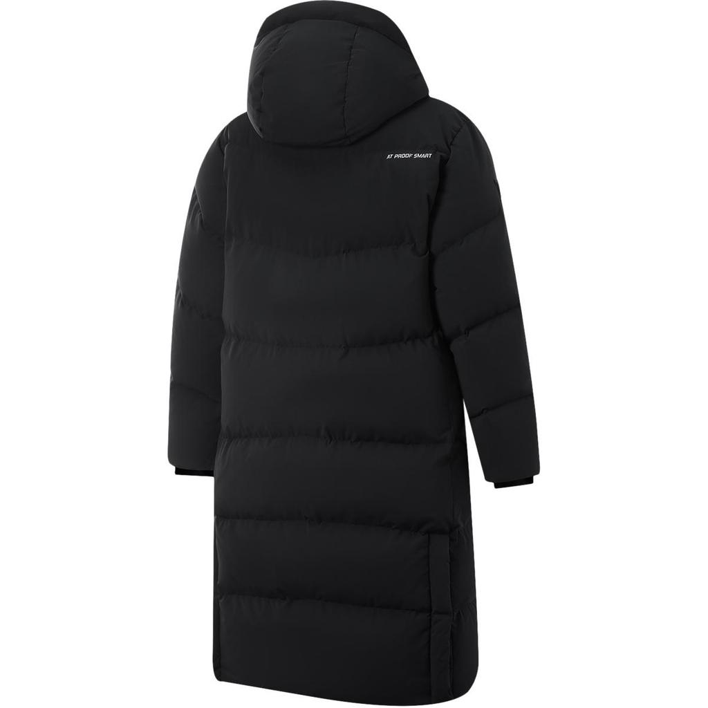 Li-Ning Hot Pot Down Jacket Series Water-Resistant Comfortable Loose Cold-Resistant Warm Casual Solid Color Long Down Coat Women Outerwear AYMU242-2