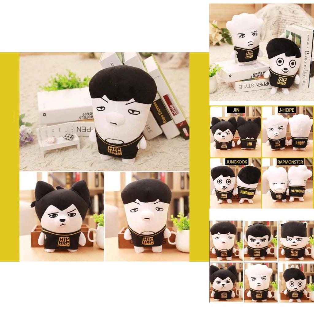 Bangtan Boys Plush Toy With Pp Cotton For Collectors And Fans