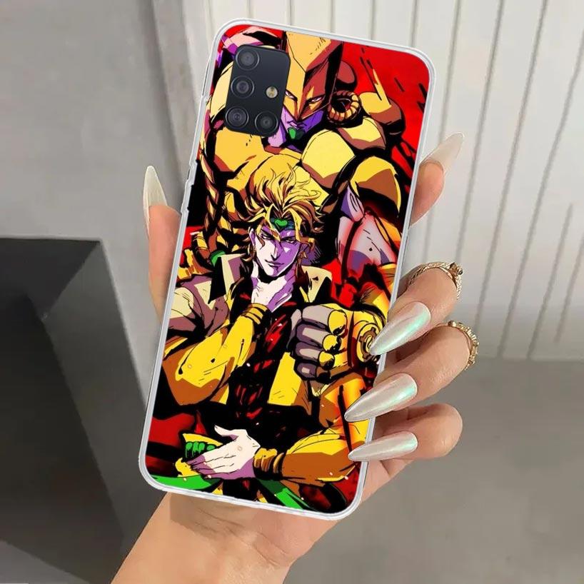 JoJo Bizarre Adventure Phone Case for Samsung Galaxy A52 A32 A22 A12 A02S A50S A30S A10S Note 20 Ultra 10 Plus S10 A31 A20 A71 A