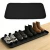 Silicone Shoe Tray with Lip Non Slip Heavy Duty Boot Mat   for Front Door Entryway Indoor Outdoor Use