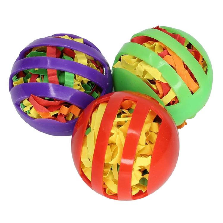 

3 Pieces/set Interesting Indoor Outdoor Pet Training Toys Plastic Bird Plaything 1