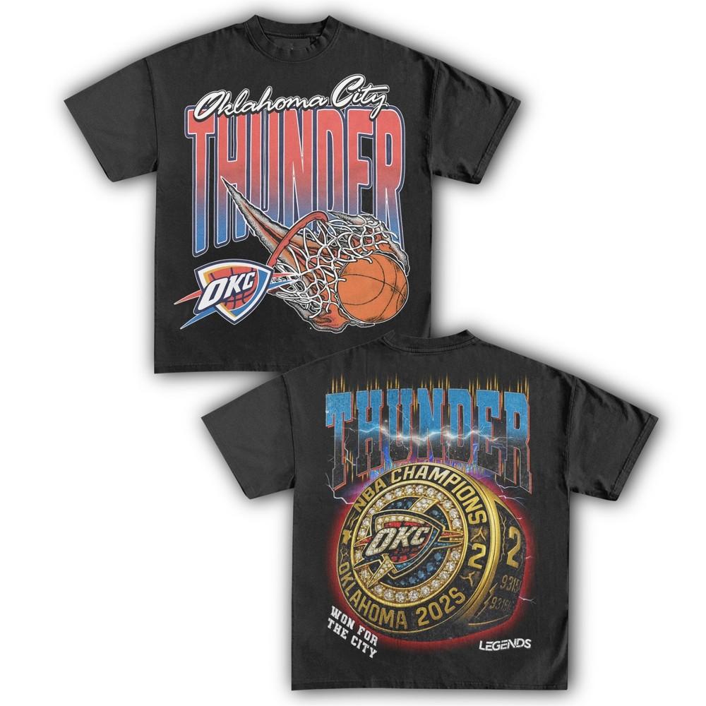 

0KLAH0MA City Thunder Graphic Unisex T-Shirt S-5XL Unisex T-Shirt XXL