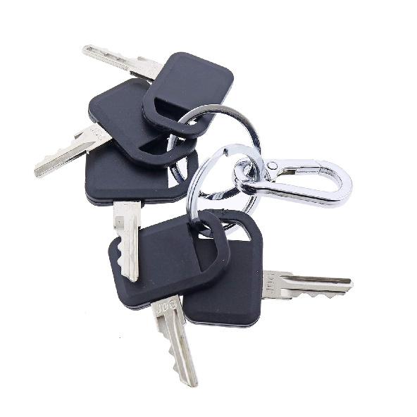 JEENDA 5PCS Ignition Keys AM131841 for John Deere 300 400 GT GX LX Series 130 160 165 Gator 4X2 6X4 Gator Key