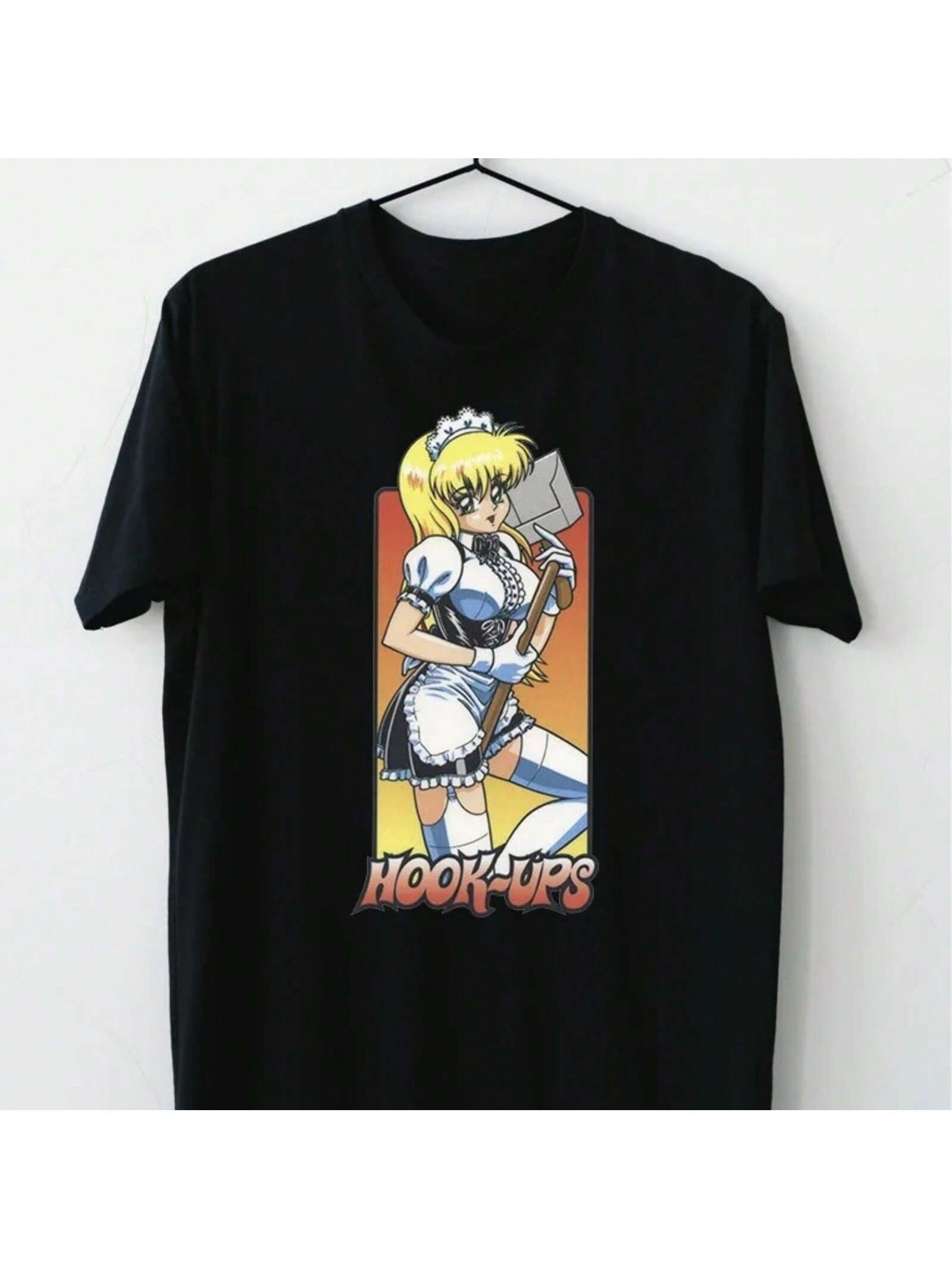 Hookups Sakteboard Sexy Maid T-Shirt S-5XL S разноцветный