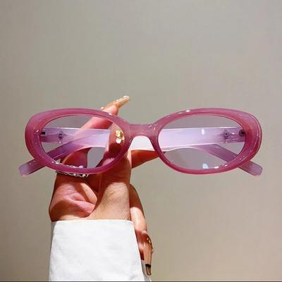 Classic Vintage Sun Glasses Stylish Small Frame Oval Sunglasses Women Men Outdoor Leisure Fashion Shades UV400 Oculos De Sol
