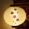 Japanese cloth Lantern Waterproof New Round 30x30CM Hanging Outside Sushi Shop Restaurant Decor flag Ornament Multi Patterns