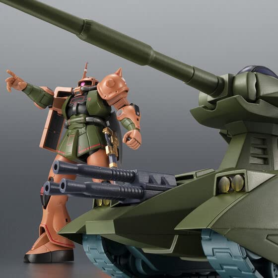ROBOT Spirits Zaku II Magella Attack Набор для операции высадки на Землю Мобильный доспех Gundam  SIDE MS  MS-06FS Гармы & версия. АНИМЕ.