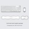 Ergonomic Mouse Pad Wrist Antislip Silicone Transparent Wrist Brace Support Mat Memory Wrist Pad Computer Laptop Keyboard Mat