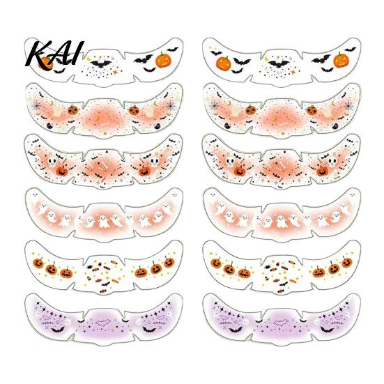 Water Transfer Paper Tattoos for Festivals Halloween Tattoo Stickers, Temporary Face Decals Party Makeup, Quick Makeup Solution Theme Parties