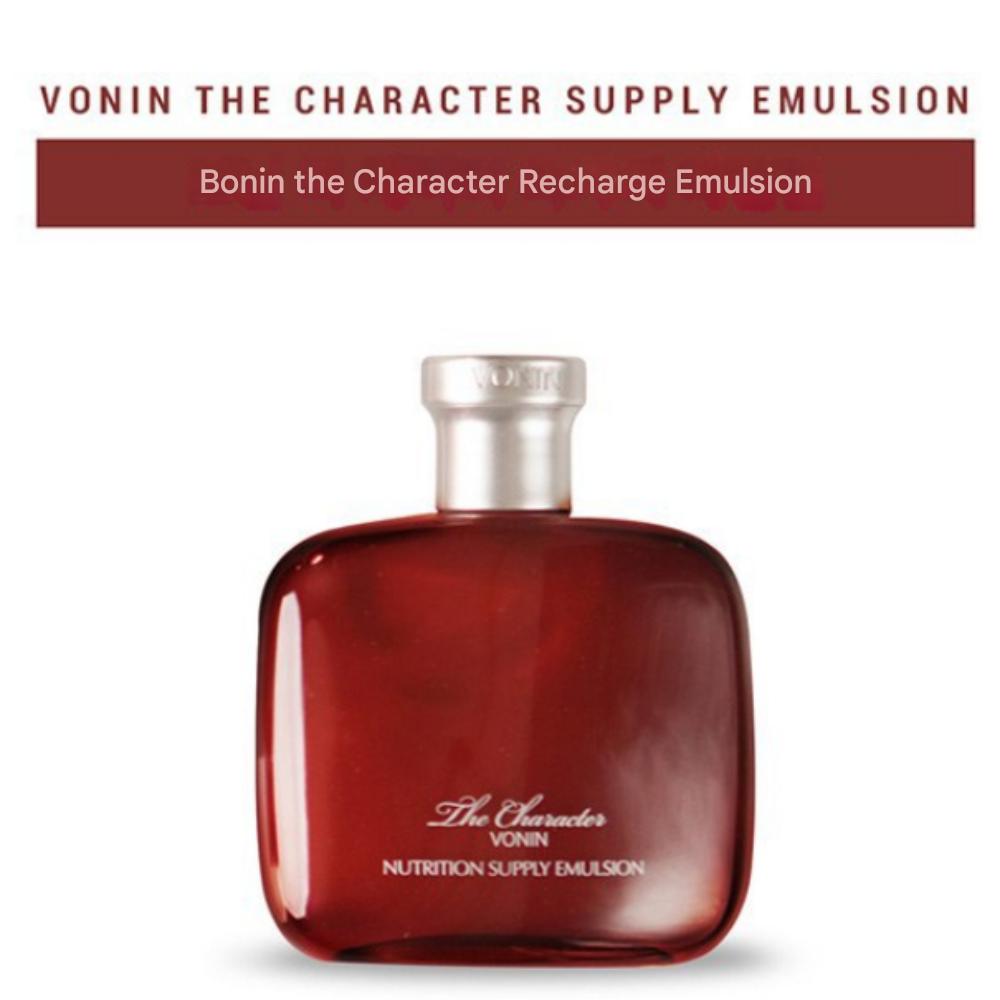 Vonin Men's The Character Basic 4-piece Set (Skin 140ml+30ml+Emulsion 140ml+30ml)