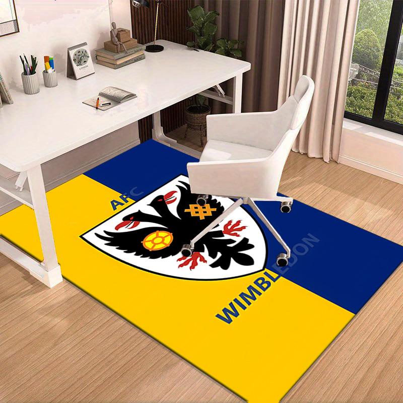 Afc Crest Printed Area Rug for Office, Chair Rug, Decorative Carpet Floor Mat, Large Size Fan gifts Christmas gifts