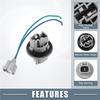 For Toyota 4Runner Limited, SR5, Sport 2003-2005 Compatible 2 Set Car Turn Signal Light Socket Holders 90075-60028 9007560028