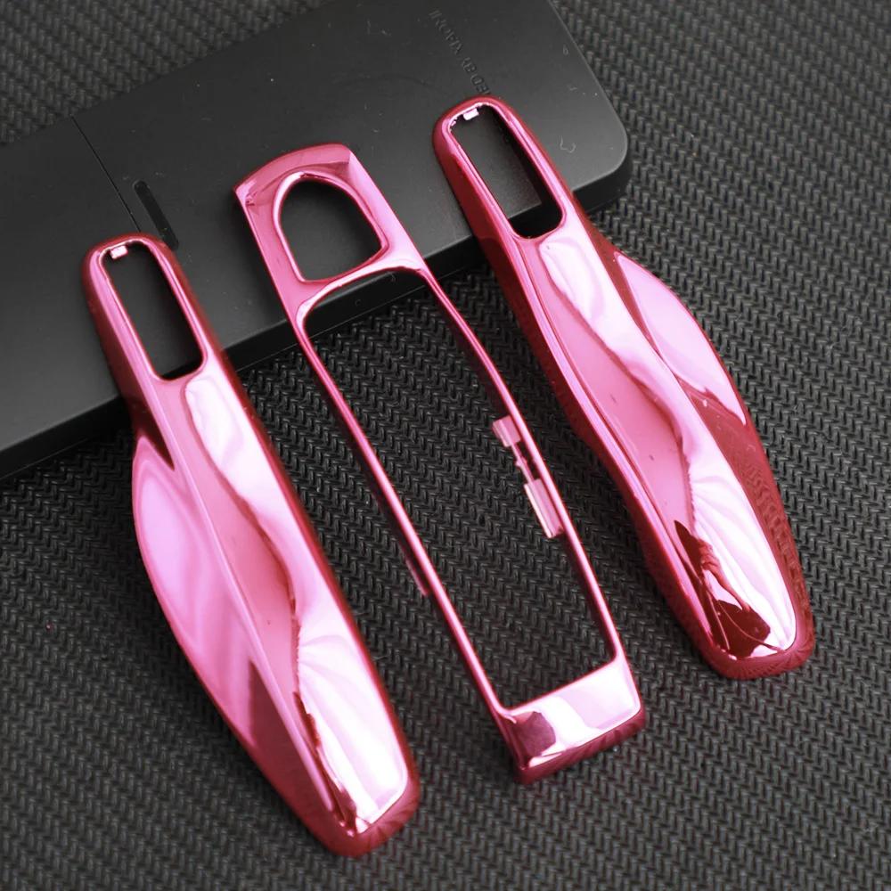 Auto Smart Remote Key Case Fob Covers Set Shell voor Porsche Panamera Spyder Carrera Macan Boxster Cayman Cayenne 911 970 981 991