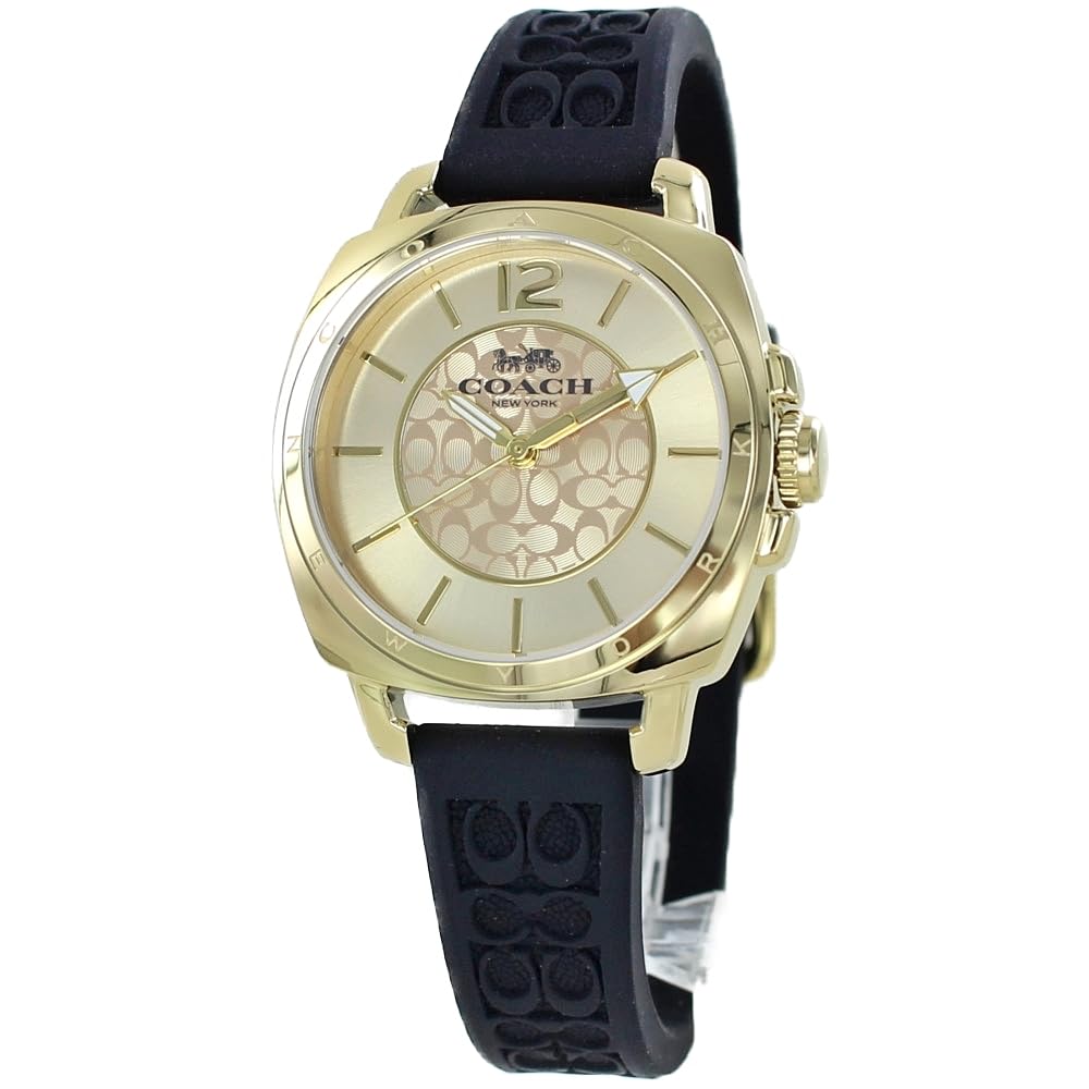 

Часы Boyfriend Черный резиновый силиконовый ремешок 14503980 [Coach] Женские [Товар]