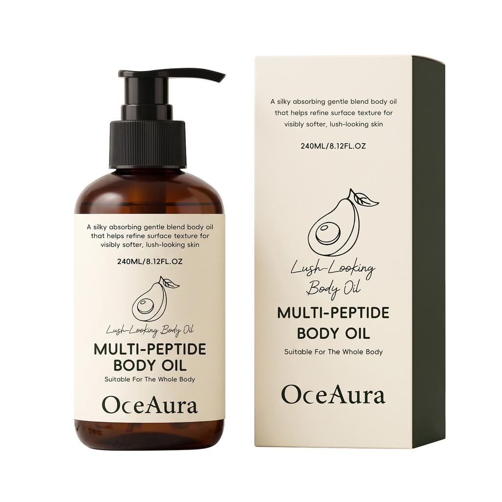 OCEAURA Glow Körperöl - Leicht, Nicht fettend, Tief feuchtigkeitsspendendes & Seidiges Hautpflegeöl für den täglichen Gebrauch
