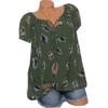 BITCED Women's Fashion Casual Short Sleeve V Neck Blouses & Shirts