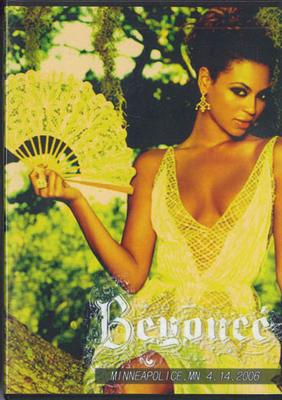 DVD BEYONCE - Minneapolice, Mn 4. 14.2006 22020 NOT ON LABEL Unknown Music Video Used
