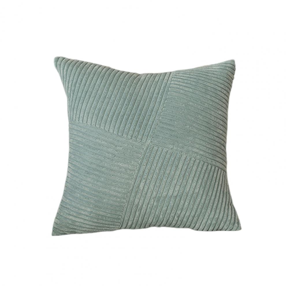 Corduroy Throw Pillow Cover Geometric Pattern Pillowcase Boho Textured Corduroy Pillow Covers for Farmhouse for Sofa Room