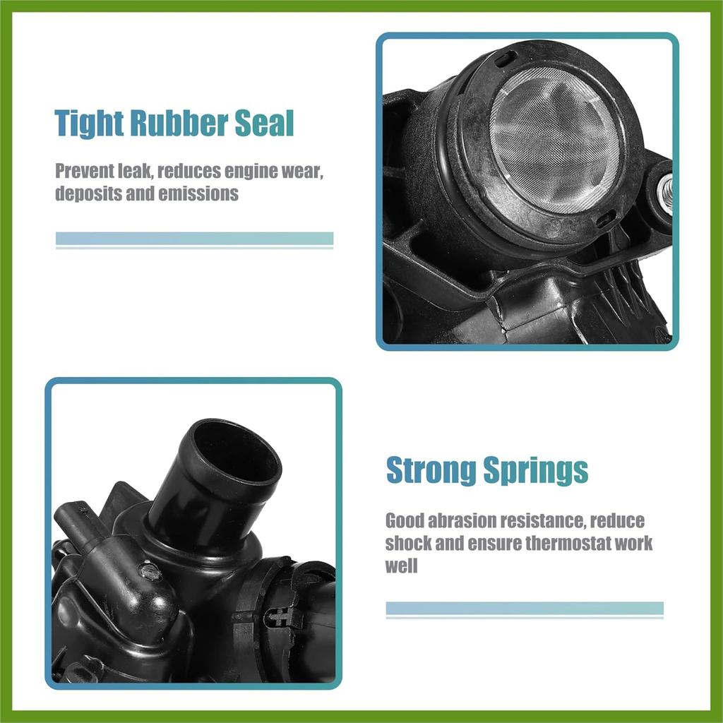 2702000315 Engine Coolant Thermostat Housing Assembly for Mercedes-Benz CLA250 2014-2016 Vehicle Components