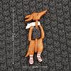 Charming Wooden Animal Brooch for Sweater & Scarf - Cute Autumn/Winter Accessory