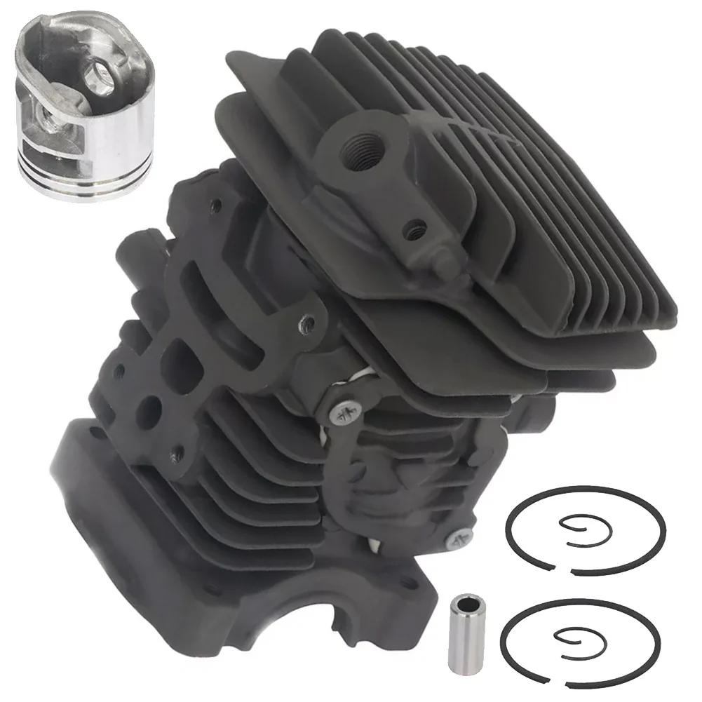 Części Silnika Piły Łańcuchowej 38mm Zestaw Cylinder Tłok Płynna Praca Zestaw 7 Części Łatwy w Instalacji Wydajność Silnika