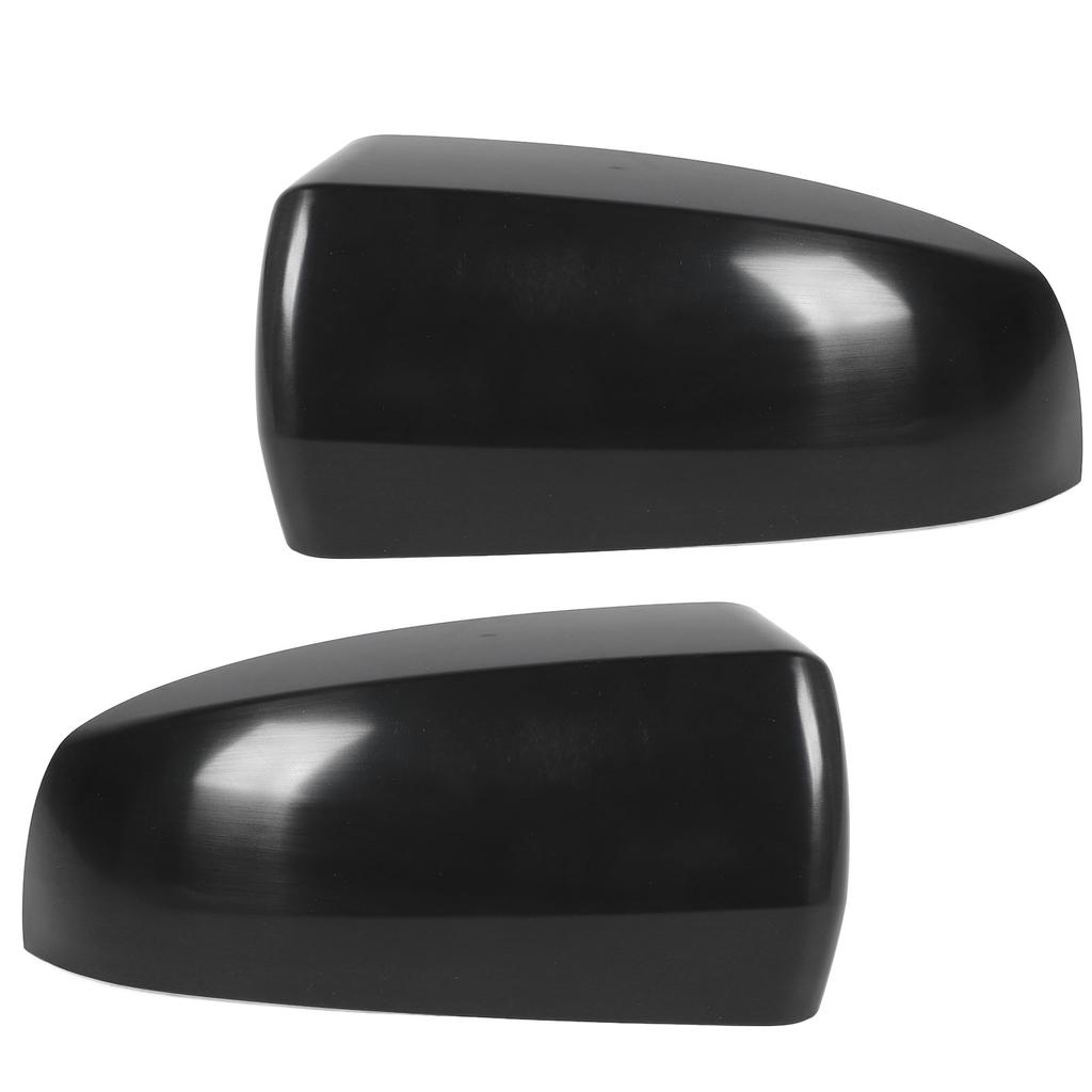 Seitenspiegelkappenabdeckung Unlackiert Schwarz UV-Schutz Kratzfest Seite Rückspiegelkappe
