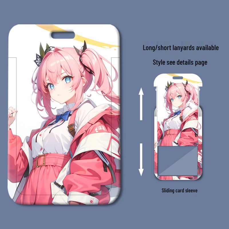 Strawberry Marshmallow Student ID and Badge Holder