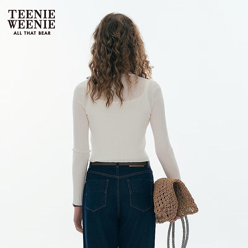 Teenie Weenie Women's French Floral Knit Cardigan