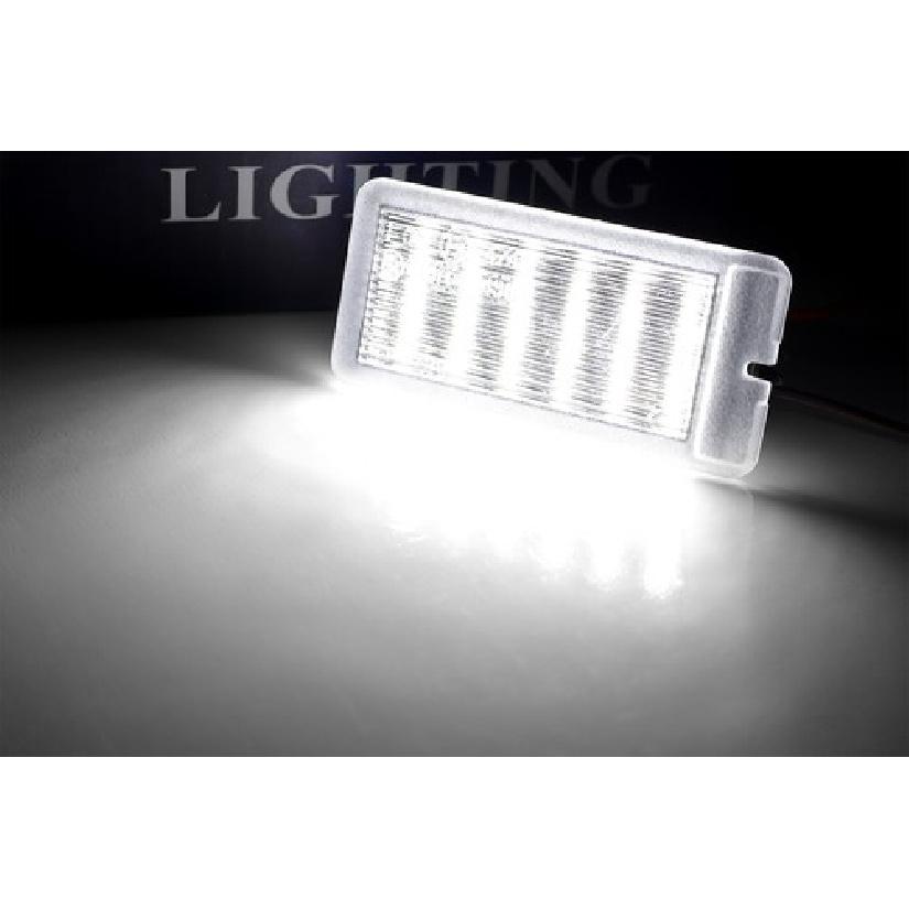 White 18-SMD Full LED Trunk Luggage Lamps For Nissan Versa Note, 18+ Leaf Kicks