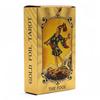 Blue-Gold Foil Rider-Waite 78-Card Tarot Deck with Guidebook