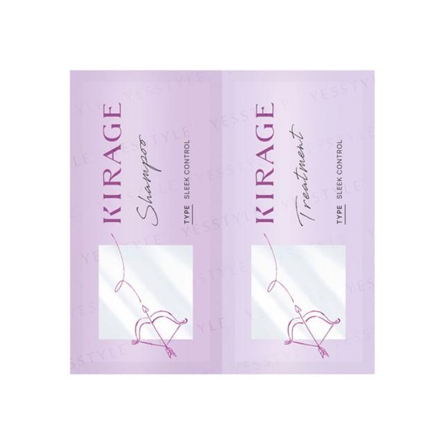 

Kose - Kirage Sleek Control Shampoo & Hair Treatment Trial Set 10ml x 2